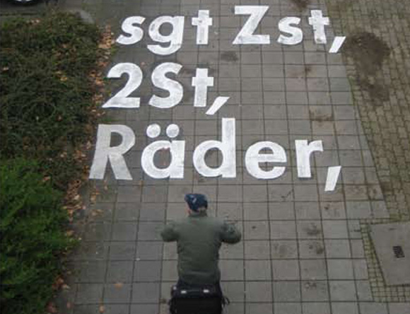 Typografie im Öffentlichen Raum